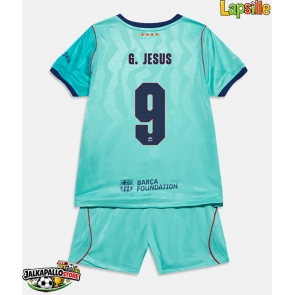 Barcelona Gabriel Jesus #9 Kolmaspaita Lapsille 2026-27 Lyhythihainen (+ shortsit)